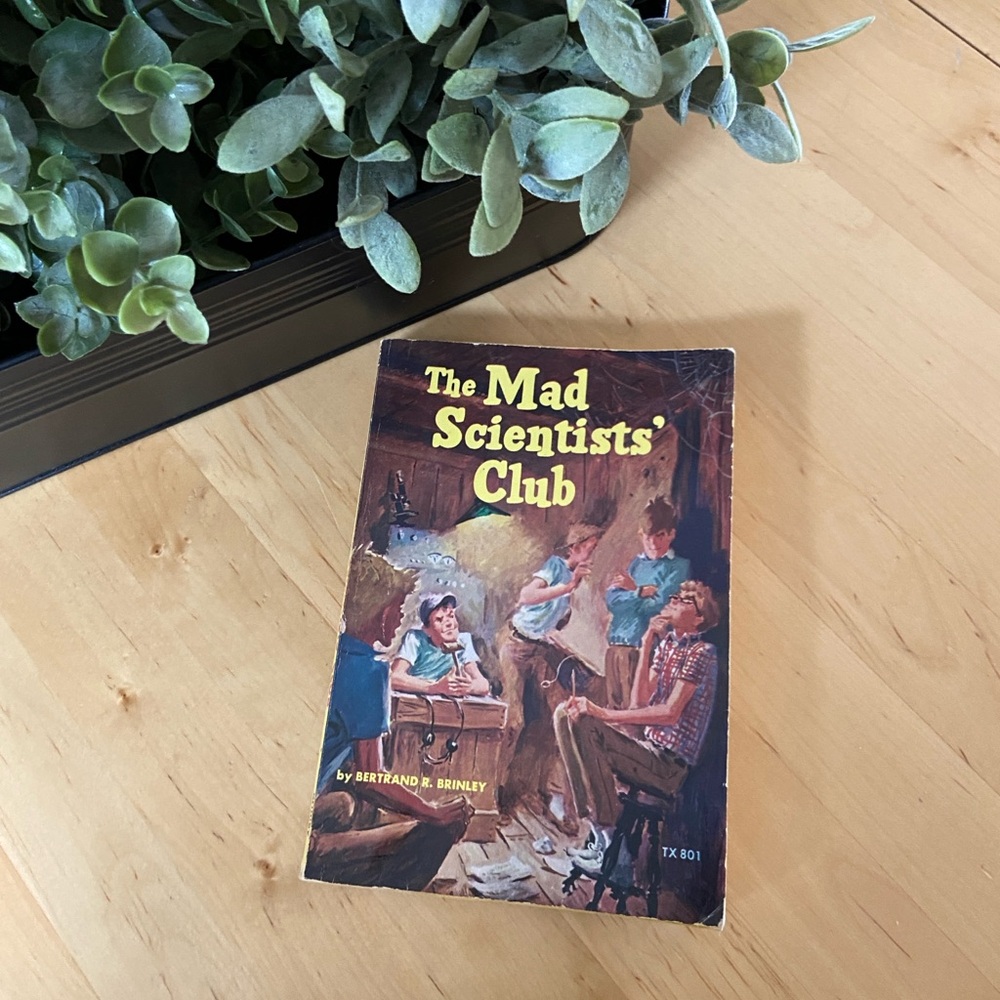 "The Mad Scientists' Club" by Bertrand R. Brinley Paperback Book (1965)